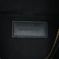 Miniatyrbilde 6 av 10: Pre-owned Saint Laurent Leather Chevron Monogram Document Holder Black