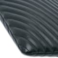 Miniatyrbilde 9 av 10: Pre-owned Saint Laurent Leather Chevron Monogram Document Holder Black
