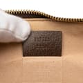 Pikkukuva 6 / 10: Pre-owned Gucci Large GG Supreme Ophidia Web Clutch Brown