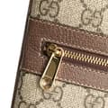 Pikkukuva 9 / 10: Pre-owned Gucci Large GG Supreme Ophidia Web Clutch Brown