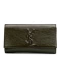 Pikkukuva 1 / 8: Pre-owned Yves Saint Laurent Large Patent Belle De Jour Clutch Brown