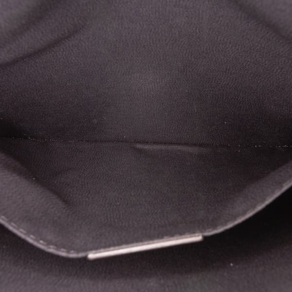 Pre-owned Givenchy Canvas Logo Clutch Brown