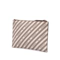 Miniatyrbilde 2 av 10: Pre-owned Givenchy Canvas Logo Clutch Brown