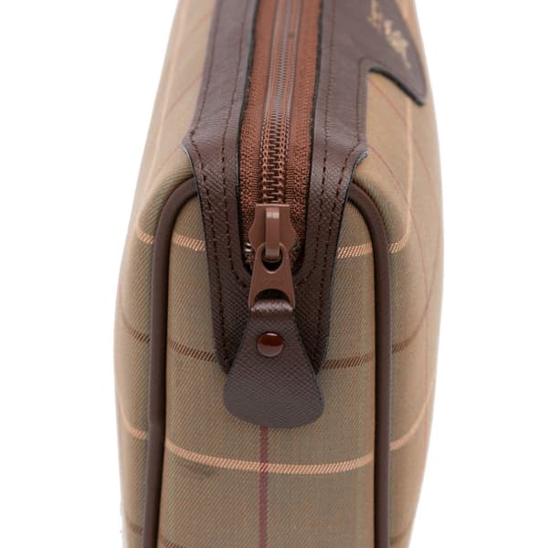 Pre-owned Burberry Vintage Check Canvas Clutch Brown