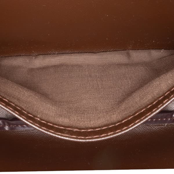 Pre-owned Burberry Vintage Check Canvas Clutch Brown