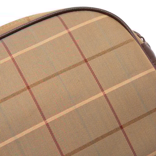 Pre-owned Burberry Vintage Check Canvas Clutch Brown