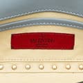 Miniatyrbilde 5 av 10: Pre-owned Valentino Nappa Rockstud Bangle Clutch Blue