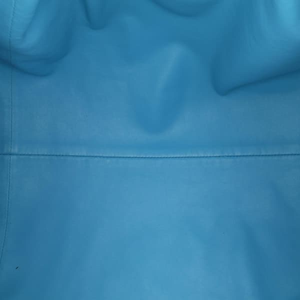 Pre-owned Bottega Veneta Lambskin The Pouch Blue