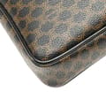 Miniatyrbild 7 av 10: Pre-owned Celine Macadam Coated Canvas Clutch Black