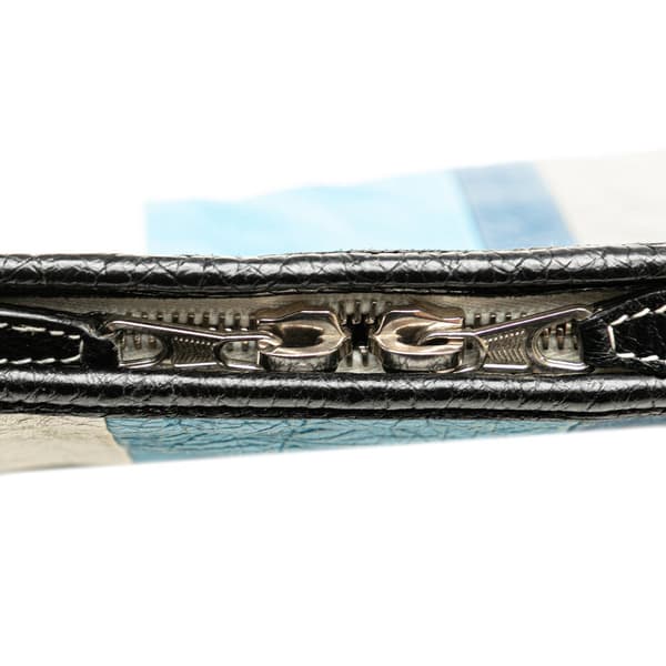 Pre-owned Balenciaga Lambskin Bazar Clutch Black