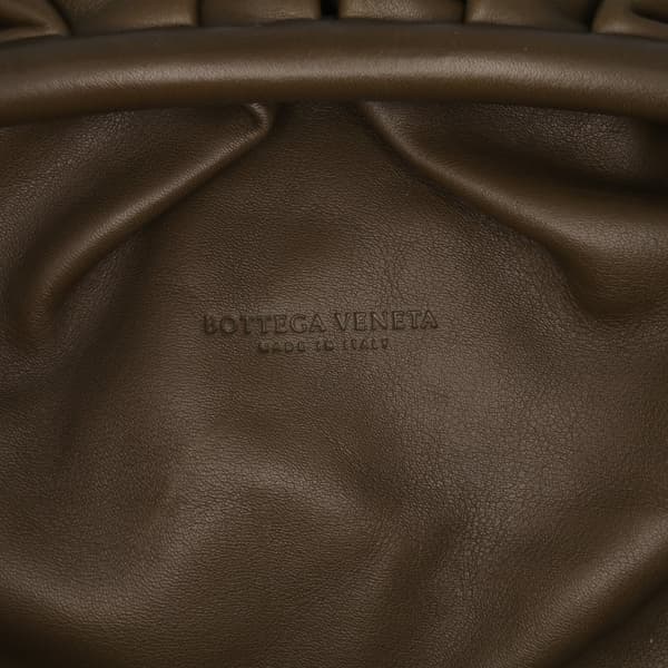 Pre-owned Bottega Veneta Lambskin The Pouch Brown