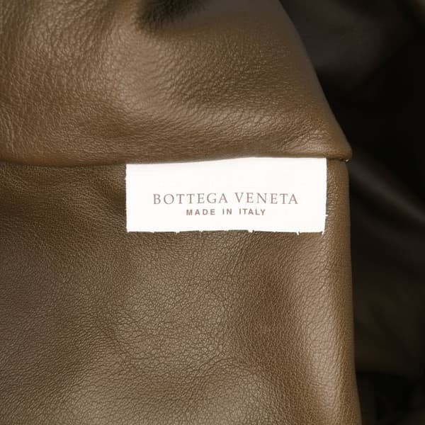 Pre-owned Bottega Veneta Lambskin The Pouch Brown