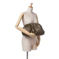 Miniatyrbilde 10 av 10: Pre-owned Bottega Veneta Lambskin The Pouch Brown
