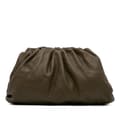 Miniatyrbilde 1 av 10: Pre-owned Bottega Veneta Lambskin The Pouch Brown
