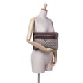 Pikkukuva 9 / 10: Pre-owned Gucci GG Supreme Web Ophidia Clutch Brown