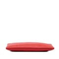 Miniatyrbild 3 av 10: Pre-owned Gucci Calfskin Bamboo Clutch Red