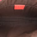Miniatyrbild 4 av 10: Pre-owned Gucci Calfskin Bamboo Clutch Red