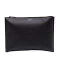 Pikkukuva 1 / 9: Pre-owned Saint Laurent Grain De Poudre Zipped Tablet Holder Black