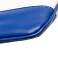 Miniatyrbild 10 av 10: Pre-owned Balenciaga M Canvas Navy Clip Clutch White