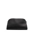 Miniatyrbild 1 av 9: Pre-owned The Row Grained Calfskin East West Margaux Clutch Black