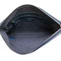 Miniatyrbild 4 av 10: Pre-owned Chanel Medium Aged Calfskin Gabrielle O Case Clutch Blue