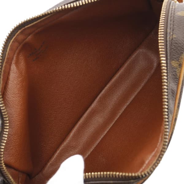 Pre-owned Louis Vuitton Monogram Marly Dragonne PM Brown