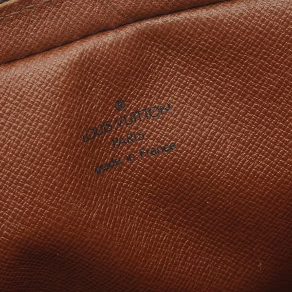 Pre-owned Louis Vuitton Monogram Marly Dragonne PM Brown