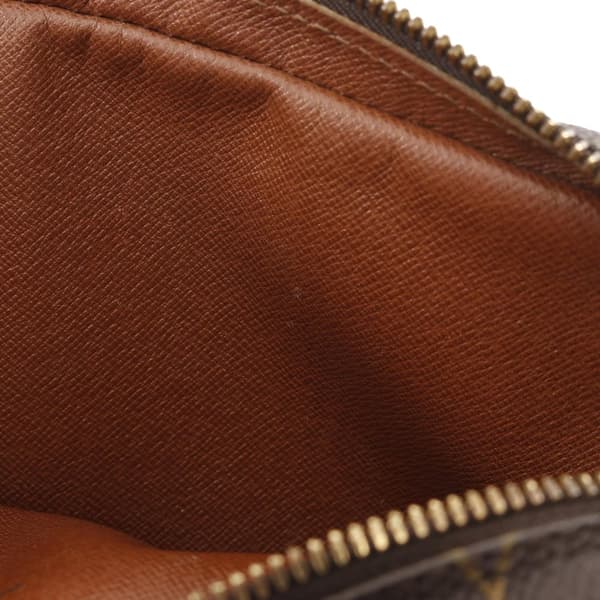 Pre-owned Louis Vuitton Monogram Marly Dragonne PM Brown