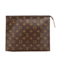 Pikkukuva 1 / 10: Pre-owned Louis Vuitton Monogram Toiletry Pouch 26 Brown