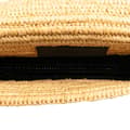 Miniatyrbilde 4 av 10: Pre-owned Balenciaga Motocross Classic Envelope Giant 12 Raffia Clutch Brown
