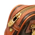 Miniatyrbillede 9 af 10: Pre-owned Celine Macadam Coated Canvas Clutch Brown
