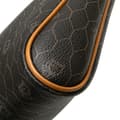Miniatyrbillede 9 af 10: Pre-owned Dior Honeycomb Coated Canvas Clutch Black