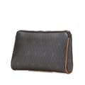 Miniatyrbillede 2 af 10: Pre-owned Dior Honeycomb Coated Canvas Clutch Black