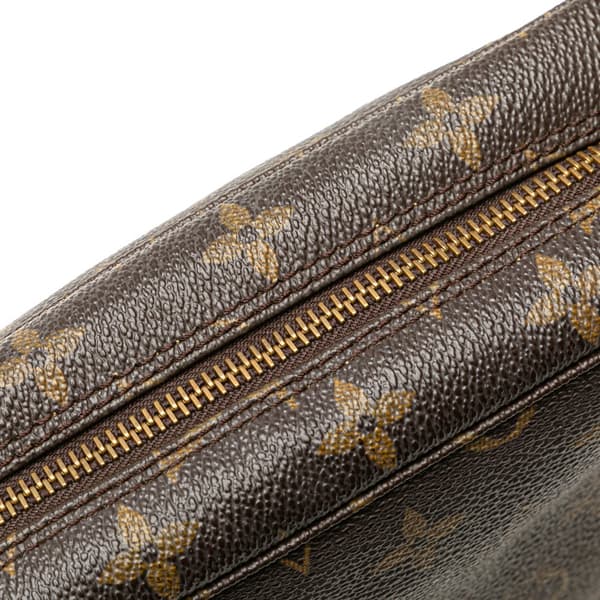 Pre-owned Louis Vuitton Monogram Trousse Toilette 23 Brown