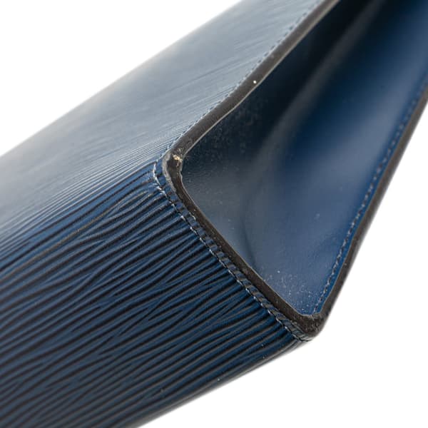 Pre-owned Louis Vuitton Epi Toiletry Pouch 26 Blue