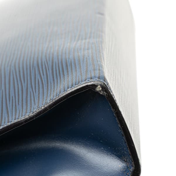 Pre-owned Louis Vuitton Epi Toiletry Pouch 26 Blue
