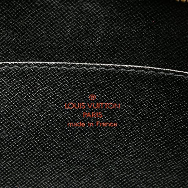 Pre-owned Louis Vuitton Epi Pochette Homme Black