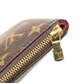 Miniatyrbilde 6 av 9: Pre-owned Louis Vuitton Monogram Etui Voyageur PM Brown