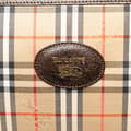 Miniatyrbilde 6 av 10: Pre-owned Burberry Haymarket Check Canvas Clutch Brown