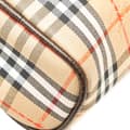 Miniatyrbilde 8 av 10: Pre-owned Burberry Haymarket Check Canvas Clutch Brown