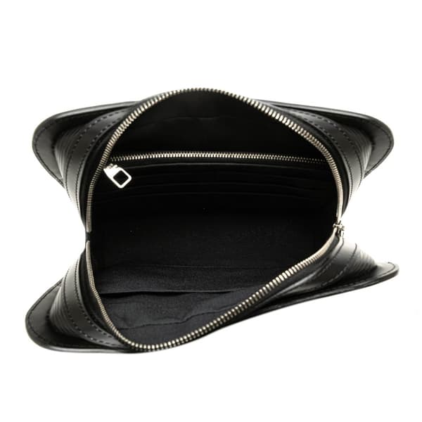 Pre-owned Louis Vuitton Epi Pochette Hoche Black