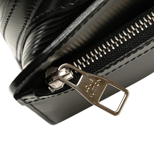 Pre-owned Louis Vuitton Epi Pochette Hoche Black