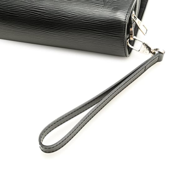Pre-owned Louis Vuitton Epi Pochette Hoche Black