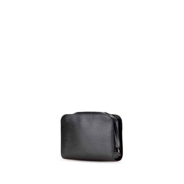 Pre-owned Louis Vuitton Epi Pochette Hoche Black