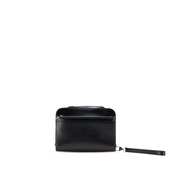 Pre-owned Louis Vuitton Epi Pochette Hoche Black