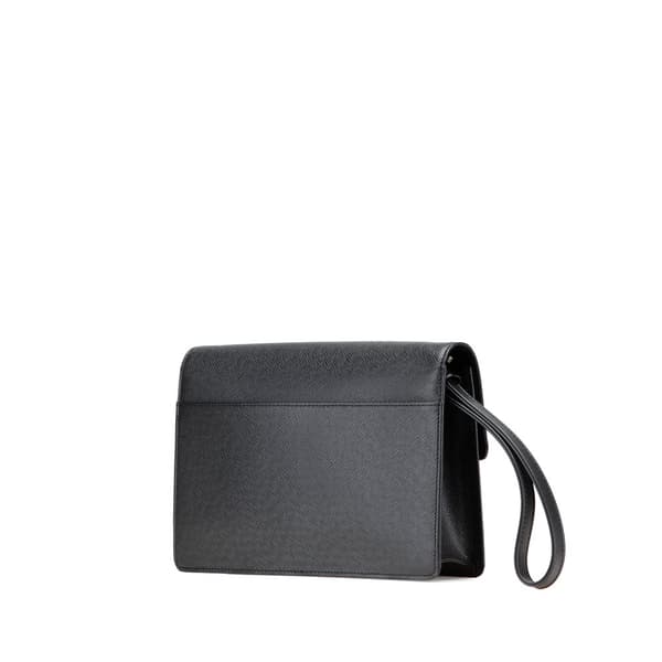 Pre-owned Louis Vuitton Taiga Selenga Black