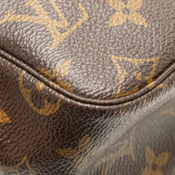 Pre-owned Louis Vuitton Monogram Trousse Toilette 28 Brown