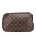 Miniatyrbilde 1 av 10: Pre-owned Louis Vuitton Monogram Trousse Toilette 28 Brown