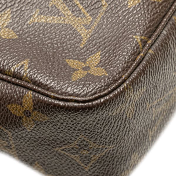 Pre-owned Louis Vuitton Monogram Trousse Toilette 23 Brown