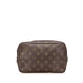 Miniatyrbillede 1 af 10: Pre-owned Louis Vuitton Monogram Trousse Toilette 23 Brown